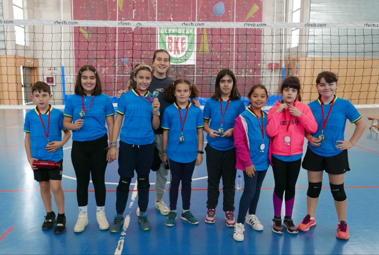 Celebrada la 1ª concentración Minivoley 2024